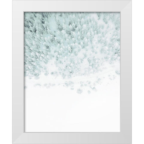 Winter Wonderland White Modern Wood Framed Art Print by Straatsma, Leah