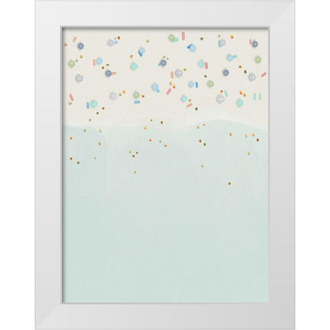View From Above White Modern Wood Framed Art Print by Straatsma, Leah