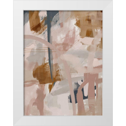 Norah White Modern Wood Framed Art Print by Straatsma, Leah