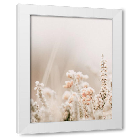 Frost Kiss White Modern Wood Framed Art Print by Straatsma, Leah