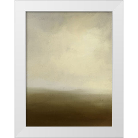 The Moors White Modern Wood Framed Art Print by Straatsma, Leah