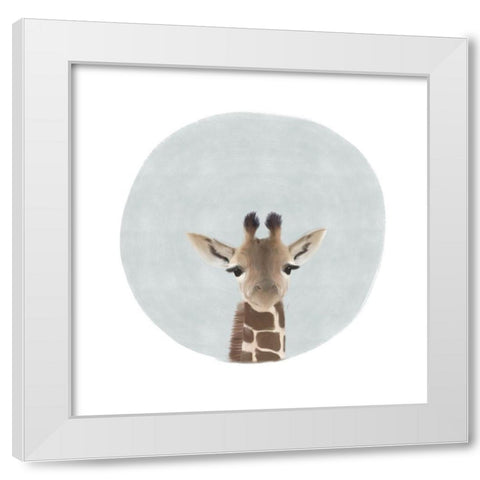 Baby G Gray White Modern Wood Framed Art Print by Straatsma, Leah