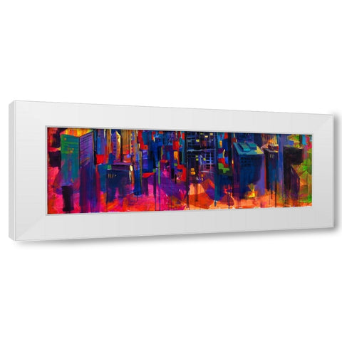 Power Bank 2 White Modern Wood Framed Art Print by Holzner, Renate