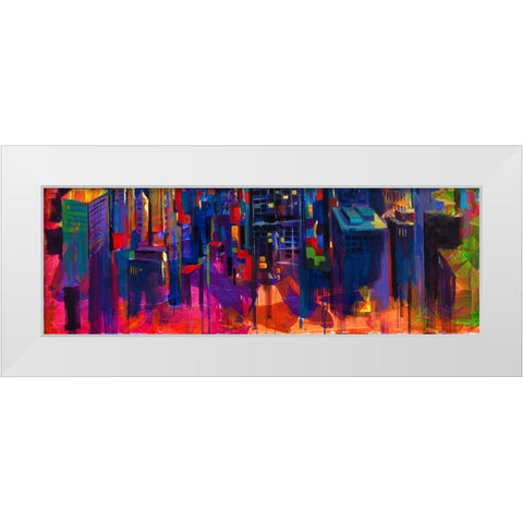 Power Bank 2 White Modern Wood Framed Art Print by Holzner, Renate