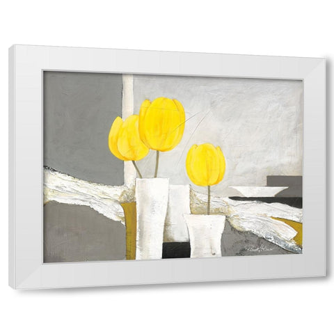 Effective Interior White Modern Wood Framed Art Print by May