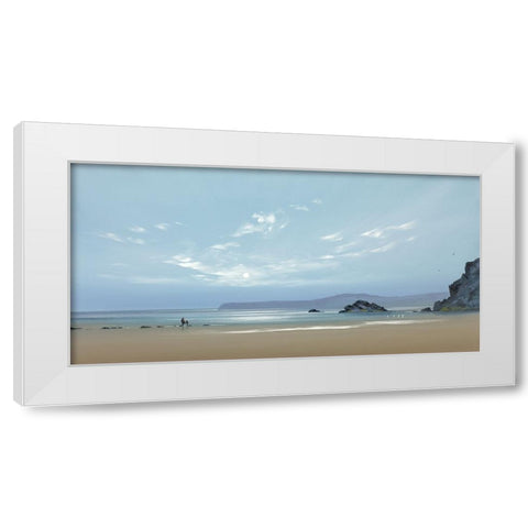Ebb Tide 1 White Modern Wood Framed Art Print by Lee, Spencer