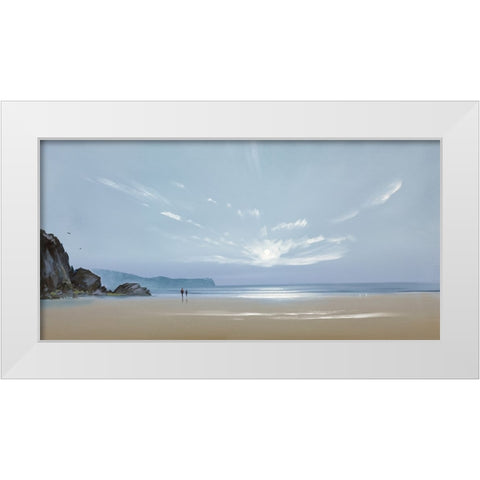 Ebb Tide 2 White Modern Wood Framed Art Print by Lee, Spencer