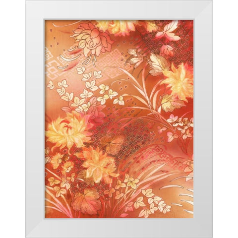 Citrus Collage 5 White Modern Wood Framed Art Print by May