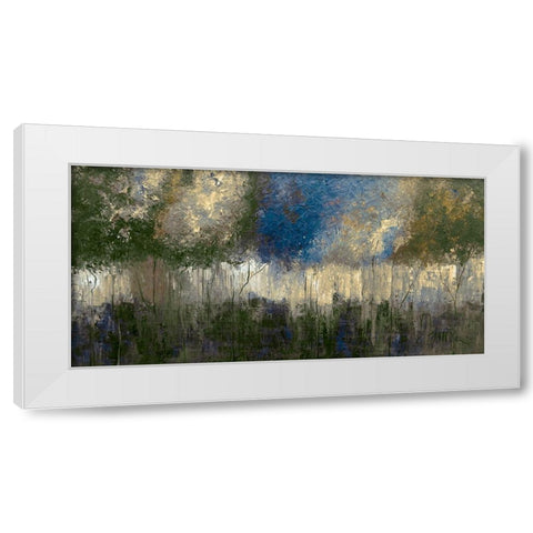 Natures Fantasy White Modern Wood Framed Art Print by Unknown