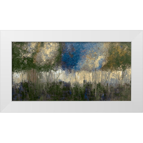 Natures Fantasy White Modern Wood Framed Art Print by Unknown