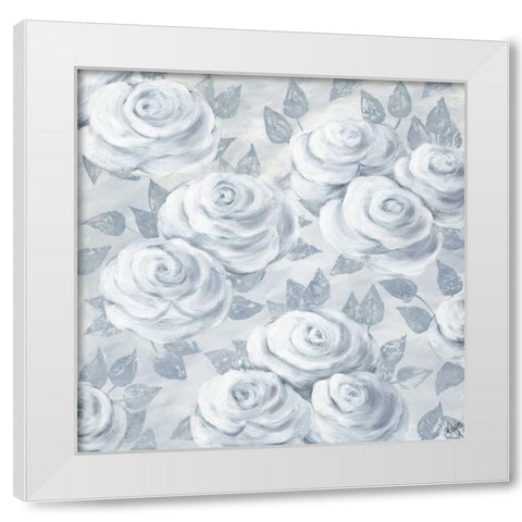 Timeless Elegance 2 White Modern Wood Framed Art Print by May