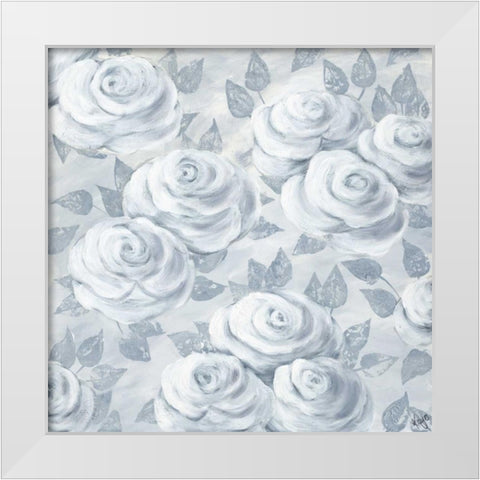 Timeless Elegance 2 White Modern Wood Framed Art Print by May