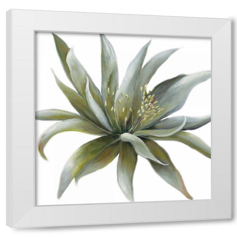 Wonderous Rays Withaar White Modern Wood Framed Art Print by May