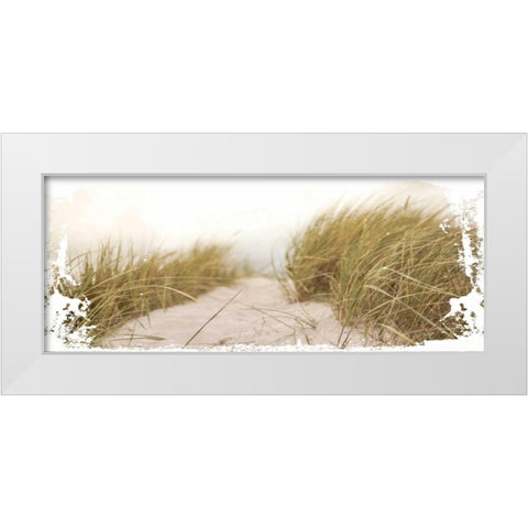 Coastal Photography 2 White Modern Wood Framed Art Print by Hogan, Melody