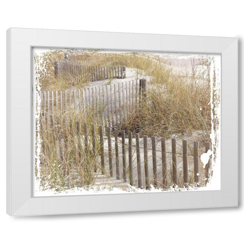 Coastal Photography 1 White Modern Wood Framed Art Print by Hogan, Melody