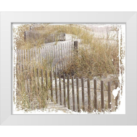 Coastal Photography 1 White Modern Wood Framed Art Print by Hogan, Melody