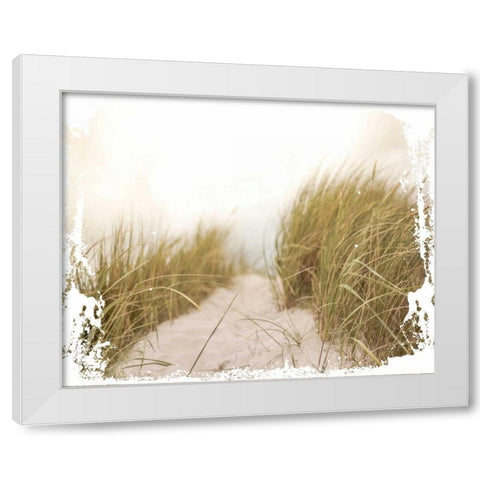 Coastal Photography 2 White Modern Wood Framed Art Print by Hogan, Melody