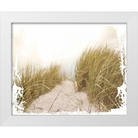 Coastal Photography 2 White Modern Wood Framed Art Print by Hogan, Melody