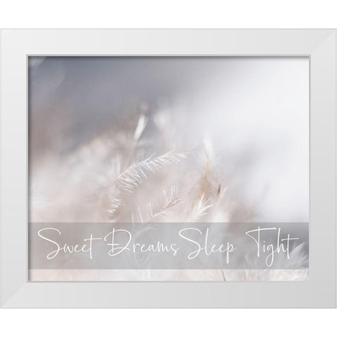 Baby Floral 7 White Modern Wood Framed Art Print by Hogan, Melody