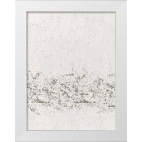 Spires 1 White Modern Wood Framed Art Print by Hogan, Melody