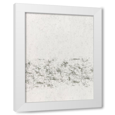 Spires 2 White Modern Wood Framed Art Print by Hogan, Melody
