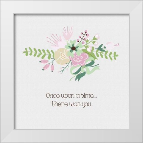 Baby Time 2 White Modern Wood Framed Art Print by Hogan, Melody