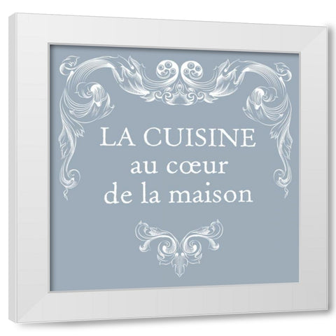 Fab French Farmhouse White Modern Wood Framed Art Print by Hogan, Melody