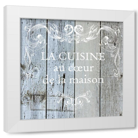 French Farmhouse 3 White Modern Wood Framed Art Print by Hogan, Melody