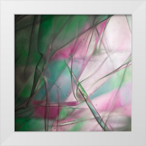 light graphics White Modern Wood Framed Art Print by Hogan, Melody