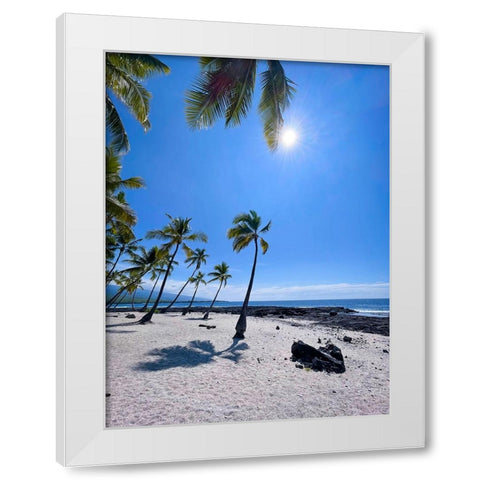 Walking Into Forgiveness White Modern Wood Framed Art Print by Nebula, Melissa