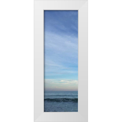 Ocean Breeze 1 White Modern Wood Framed Art Print by Prime, Marcus