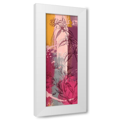 Flower Wine 2 White Modern Wood Framed Art Print by Prime, Marcus