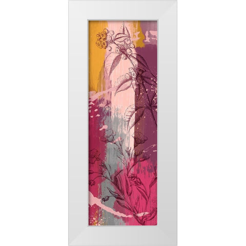 Flower Wine 2 White Modern Wood Framed Art Print by Prime, Marcus