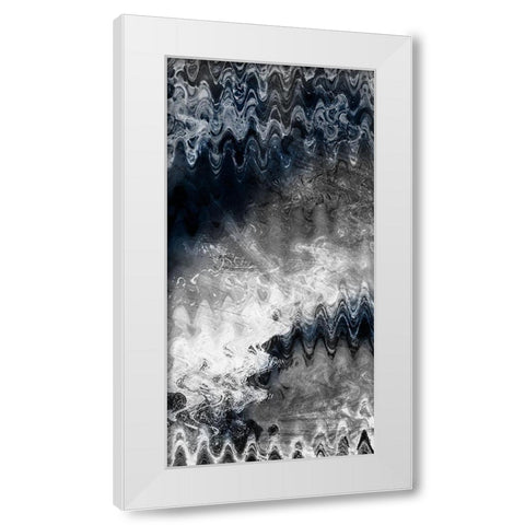 Indigo Sonic 2 White Modern Wood Framed Art Print by Prime, Marcus