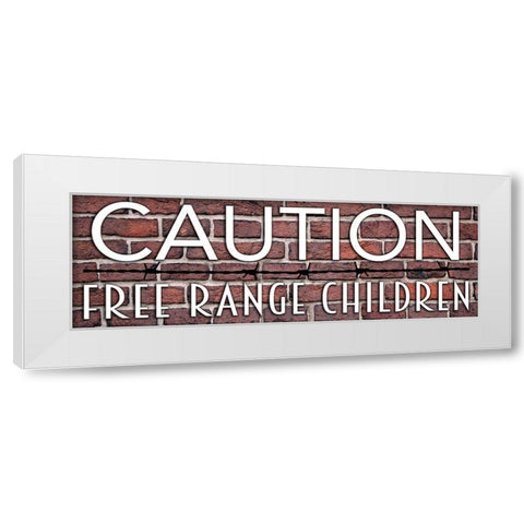 Free Range 1 White Modern Wood Framed Art Print by Prime, Marcus