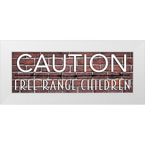 Free Range 1 White Modern Wood Framed Art Print by Prime, Marcus