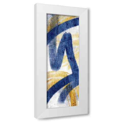 Striking Marks 2 White Modern Wood Framed Art Print by Prime, Marcus