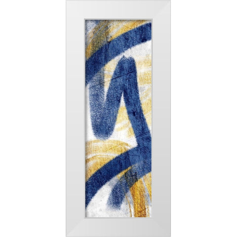 Striking Marks 2 White Modern Wood Framed Art Print by Prime, Marcus