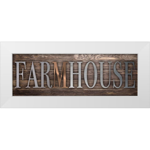 Natural Farmhouse 2 White Modern Wood Framed Art Print by Prime, Marcus