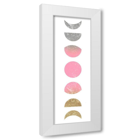 Eloquent Phase White Modern Wood Framed Art Print by Prime, Marcus