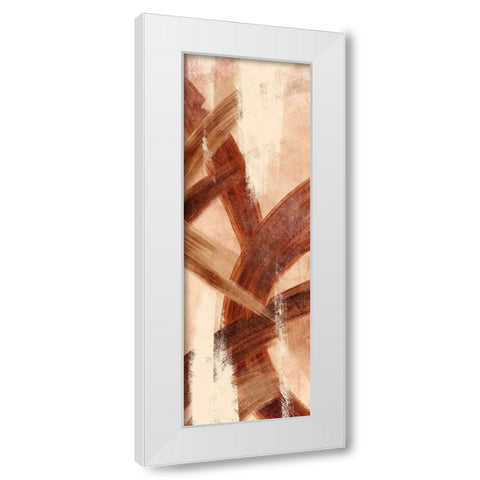Oil Streak 2 White Modern Wood Framed Art Print by Prime, Marcus