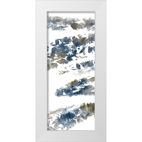 Geometric Split 2 White Modern Wood Framed Art Print by Prime, Marcus