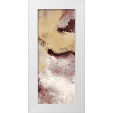 Unrefined Burst 2 White Modern Wood Framed Art Print by Prime, Marcus
