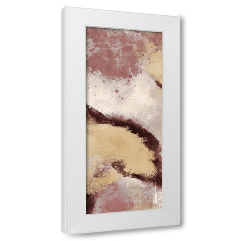 Unrefined Burst 3 White Modern Wood Framed Art Print by Prime, Marcus