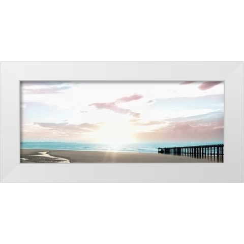 Bright Stroll 1 White Modern Wood Framed Art Print by Prime, Marcus