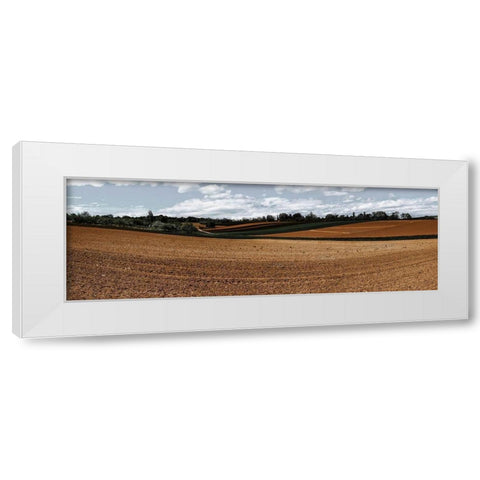 Fields Of Fall 1 White Modern Wood Framed Art Print by Prime, Marcus