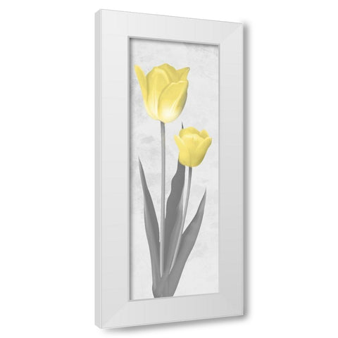 Shinning Bloom 2 White Modern Wood Framed Art Print by Prime, Marcus