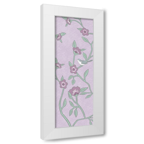 Natural Lilac 2 White Modern Wood Framed Art Print by Prime, Marcus