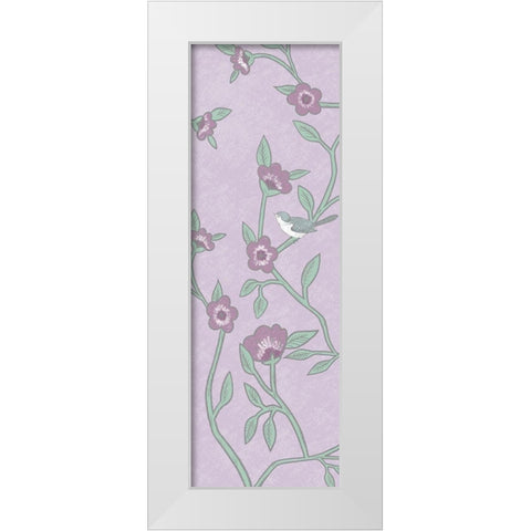 Natural Lilac 2 White Modern Wood Framed Art Print by Prime, Marcus