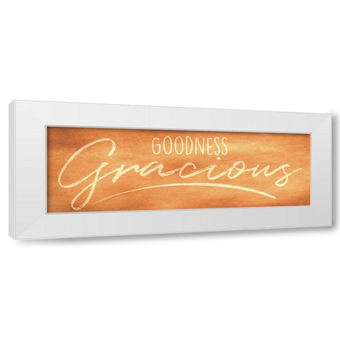 Goodness Gracious 1 White Modern Wood Framed Art Print by Prime, Marcus
